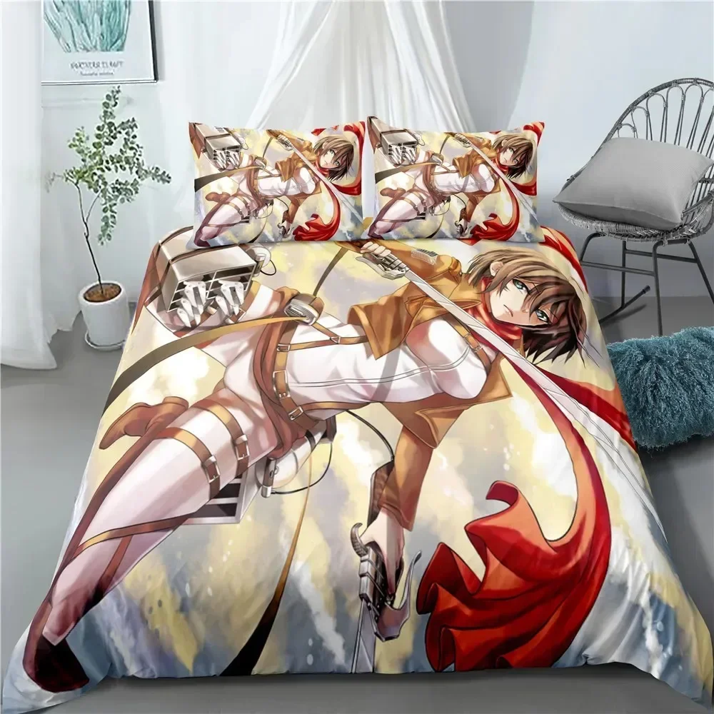 Home Textiles Classic Fashion - Set di Biancheria da Letto Anime
