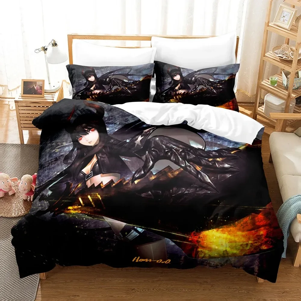 Home Textiles Classic Fashion - Black Rock Shooter Copripiumino Singolo Doppio