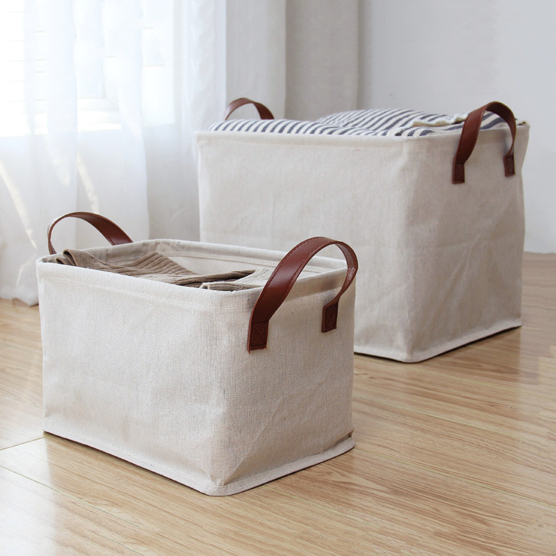 Linum Home Textiles - Cesto portaoggetti per la casa in