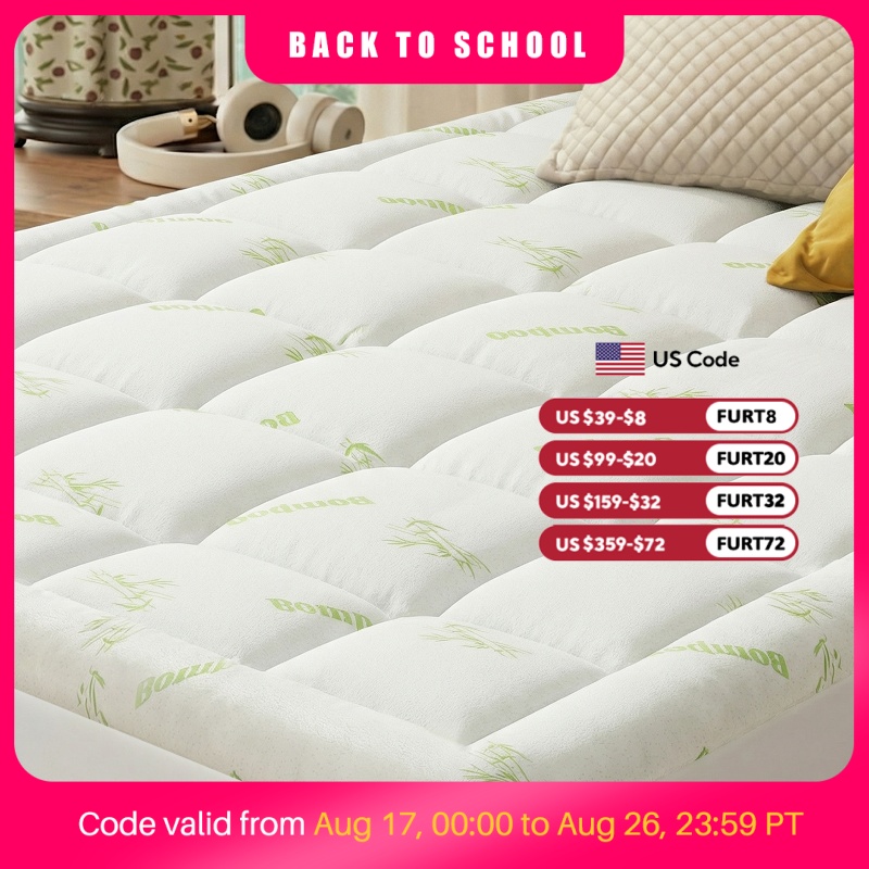 Memory Foam Topper - Topper Materasso Morbido MCQ 400g in