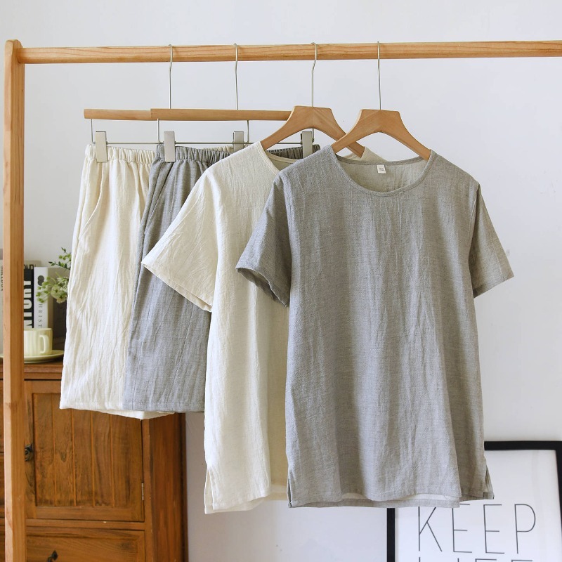 Linum Home Textiles - Nuovo Set Pigiama Estivo da Uomo