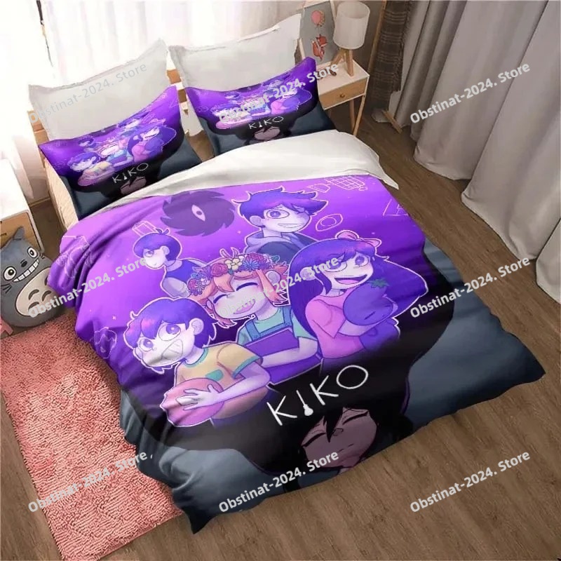 Home Textiles Classic Fashion - Moda 3D Stampato Anime Omori Set