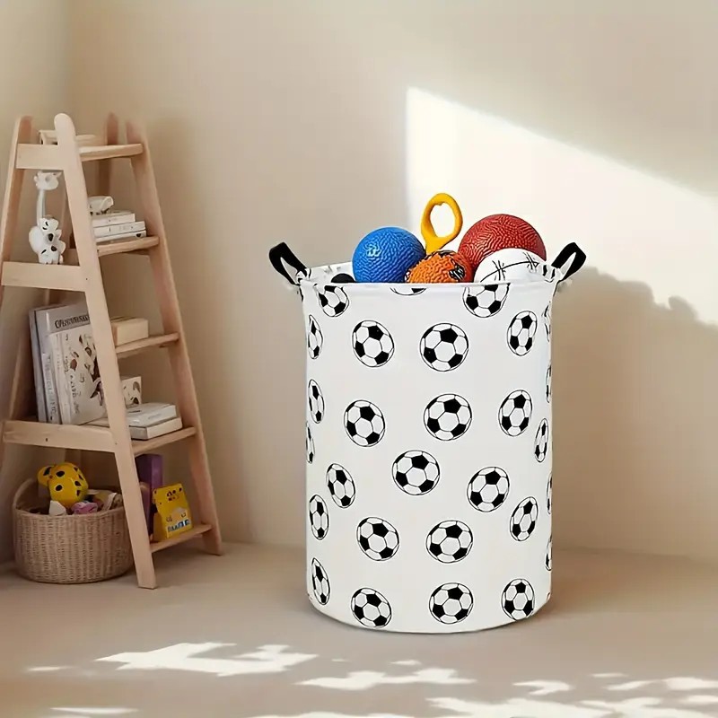 Linum Home Textiles - Nuovo Cesto Portabiancheria Pieghevole Portatile in