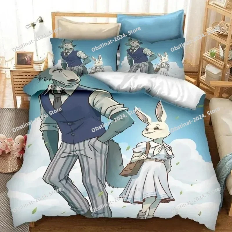 Home Textiles Super Soft - Anime BEASTARS Set biancheria da letto