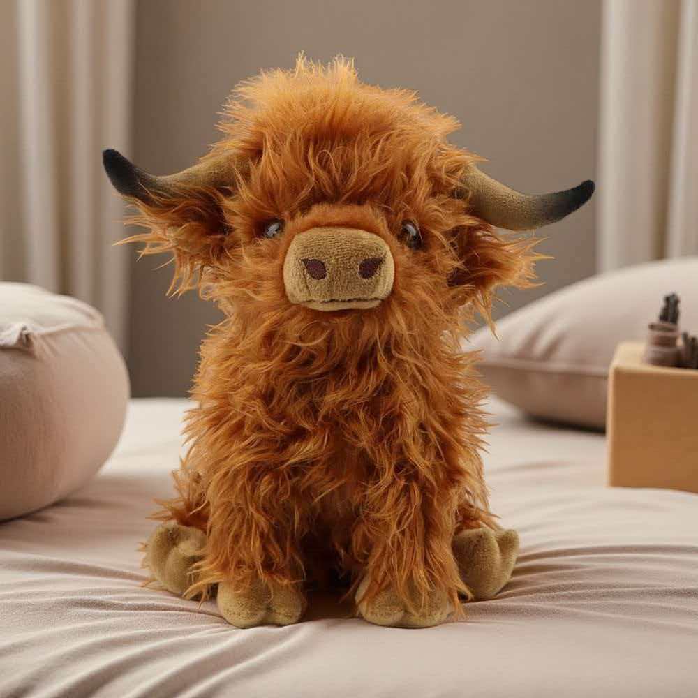 Highland Home Textiles - Toro delle Highland Simulazione Peluche Borsa