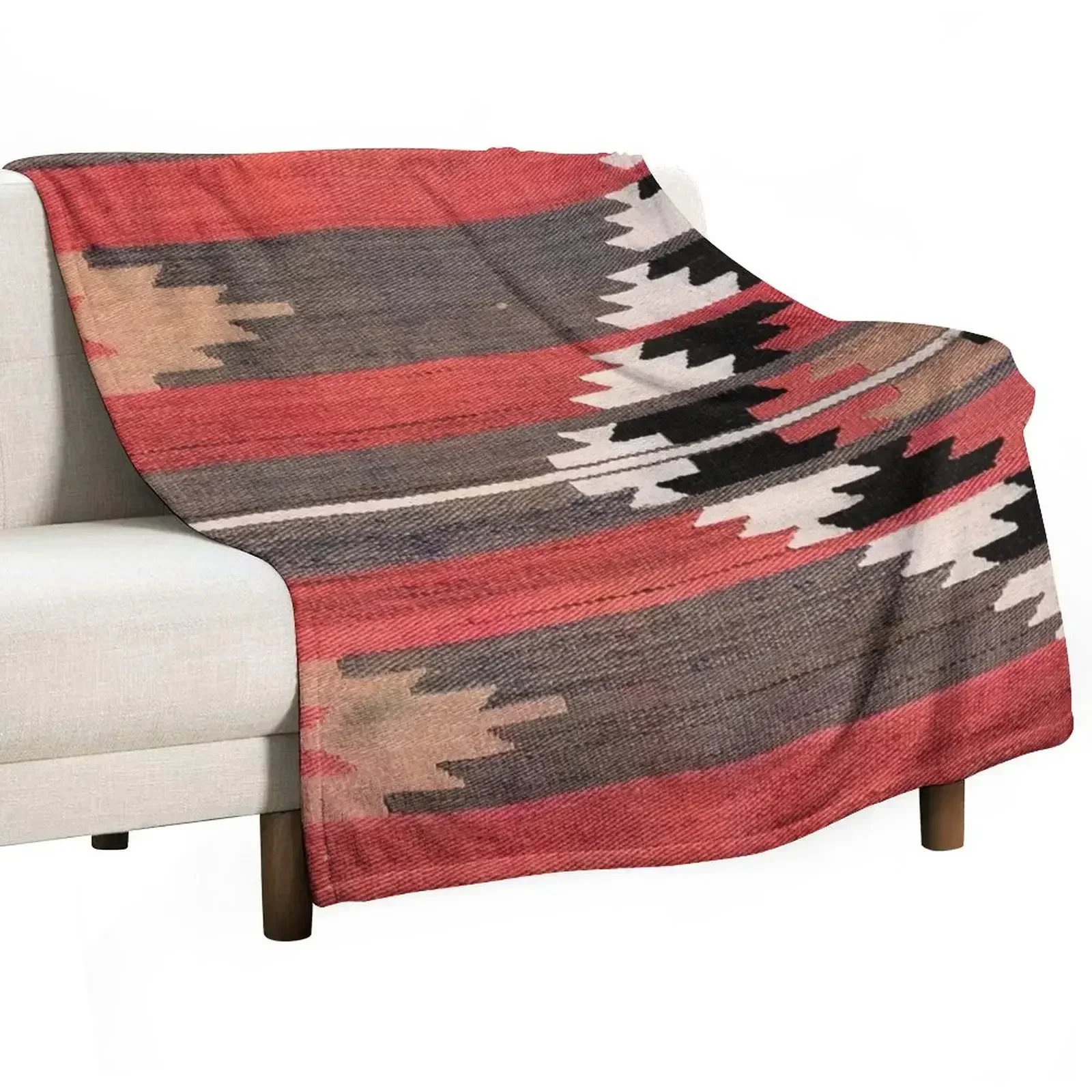 Home Textiles Classic Fashion - Coperta Geometrica Vintage Turca Kilim, Tessuto