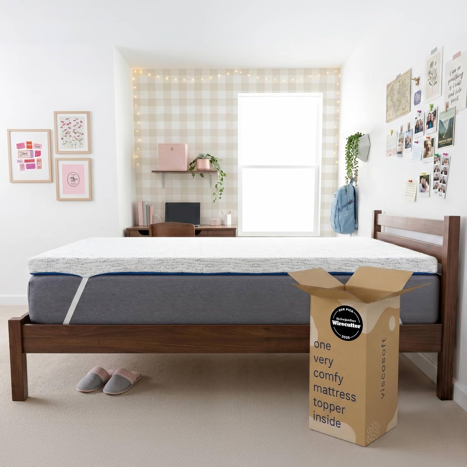 Memory Foam Topper - Topper Materasso in Memory Foam da