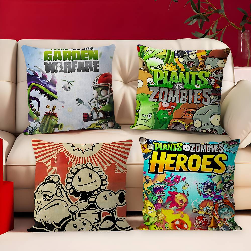 Home Textiles Classic Fashion - Gioco classico P-Plants Vs Z-Zombies Cuscino