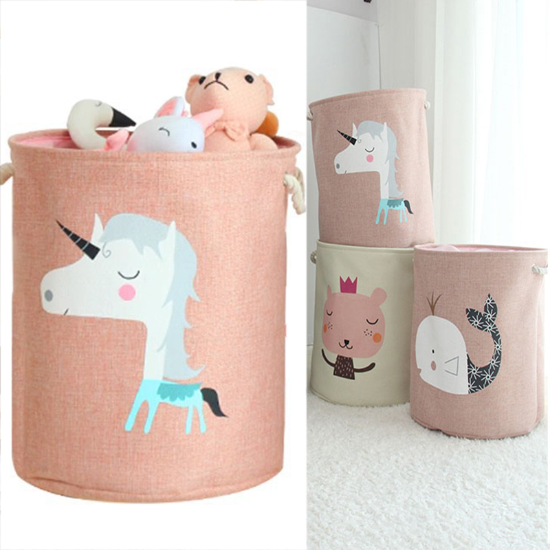 Linum Home Textiles - Cesto per la biancheria grande per
