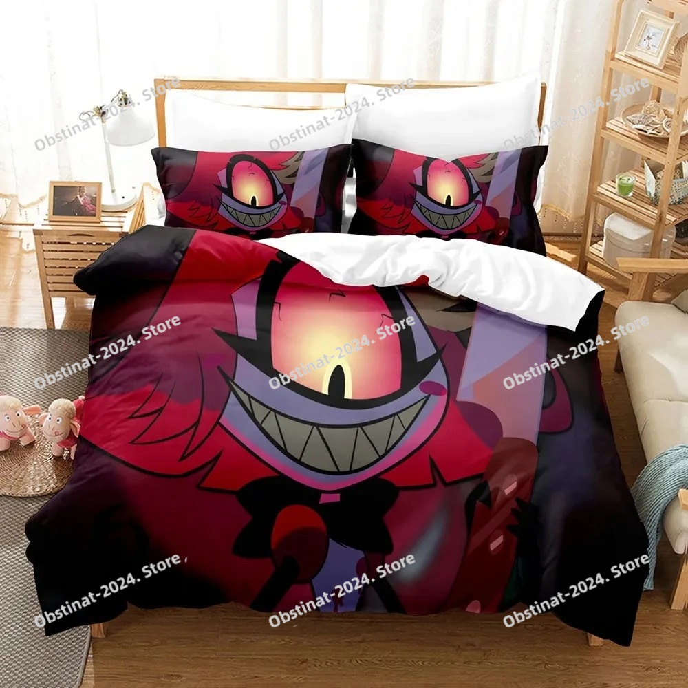 Home Textiles Classic Fashion - Moda Cartoon Hazbin Hotel Set biancheria