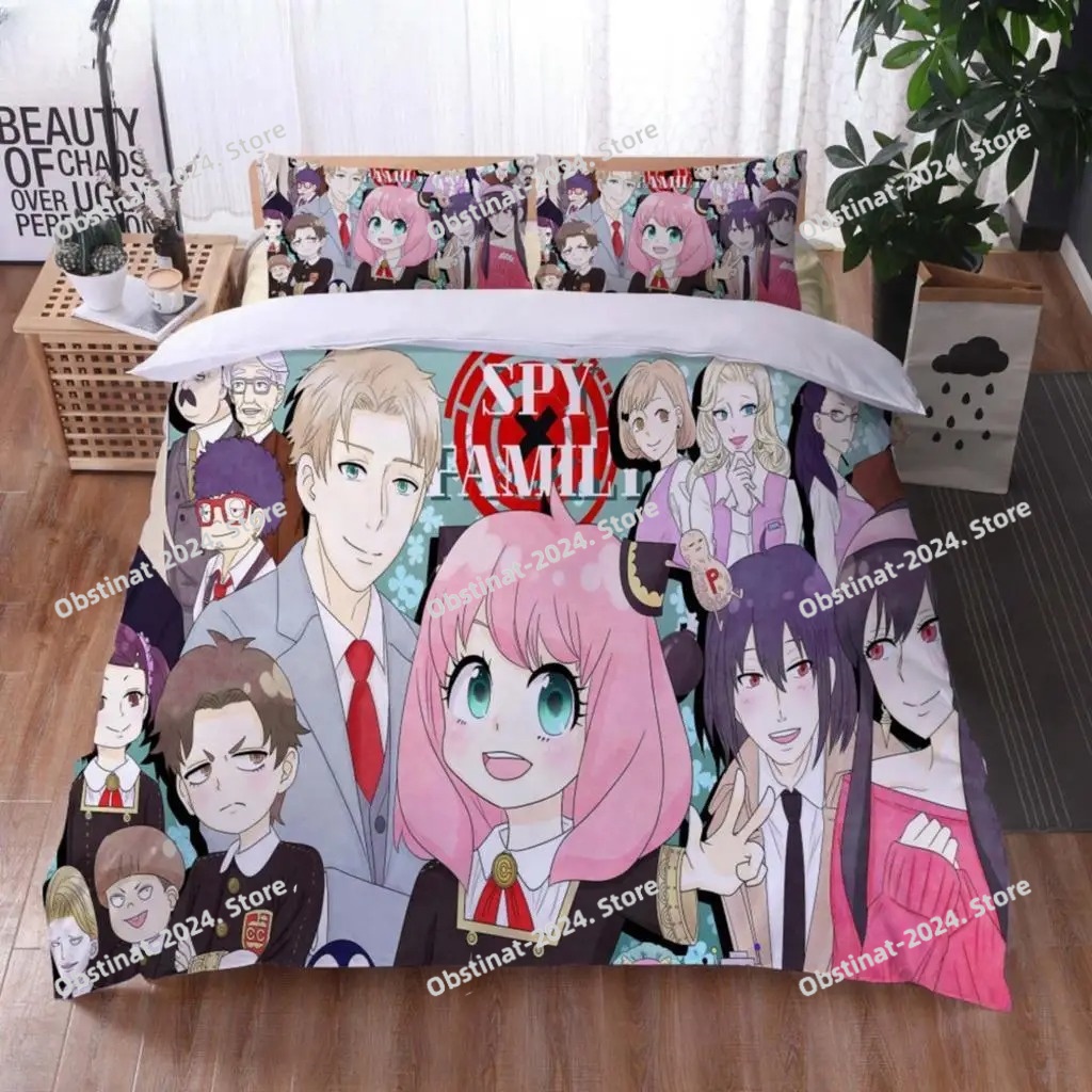 Stampa 3D Anime SpyXFamily Set - Home Textiles Classic Fashion recensione e prezzo