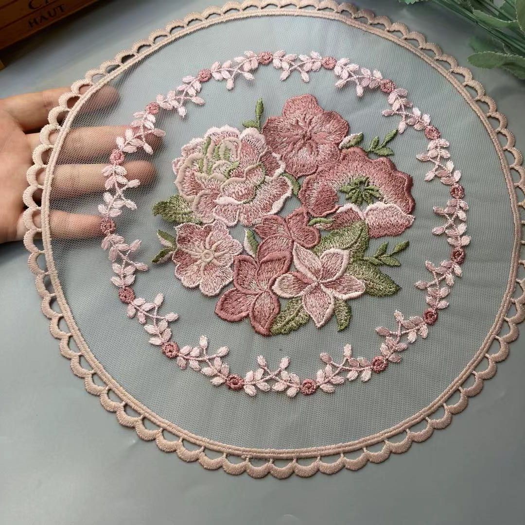 28*28 cm Rosa Fiore di Pizzo A - Home Textiles Towel recensione e prezzo