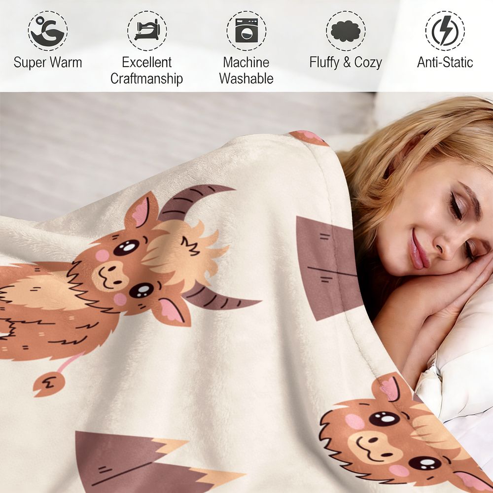 Simpatica coperta in flanella  - Highland Home Textiles recensione e prezzo