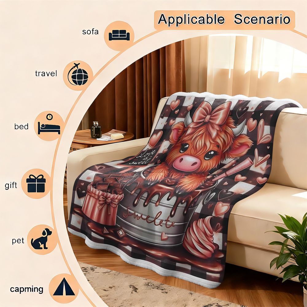 Coperta in Flanella con Stampa - Highland Home Textiles recensione e prezzo