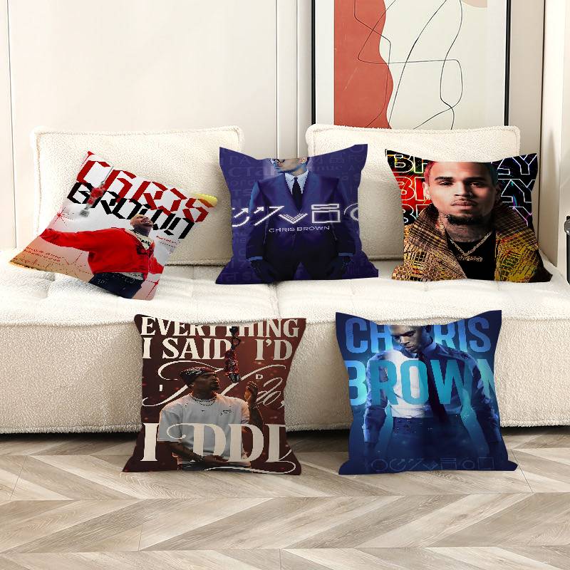 Chris Brown Cuscino Decorativo - Home Textiles Classic Fashion recensione e prezzo