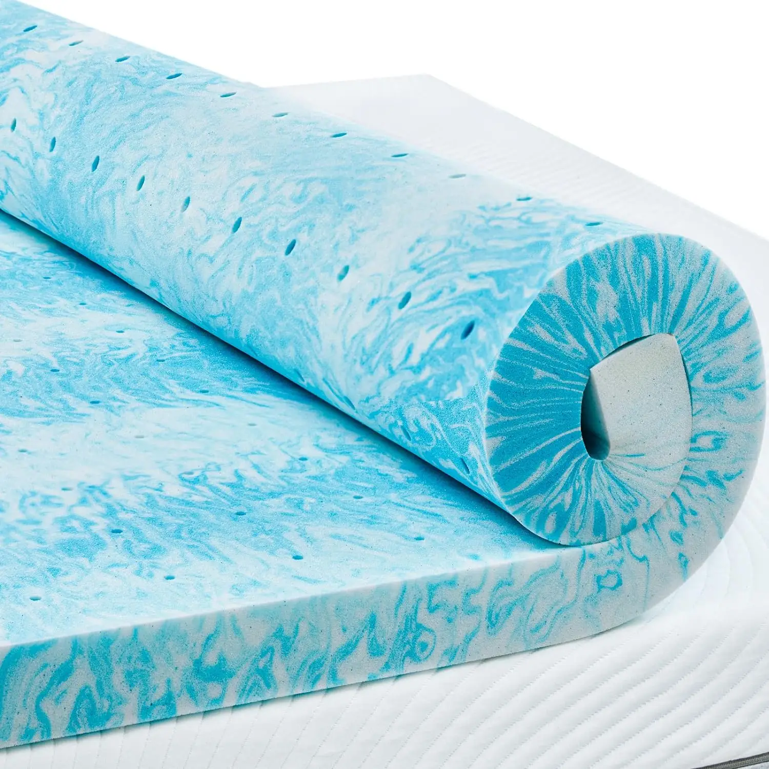 % un materasso doppio in memor - Memory Foam Topper recensione e prezzo