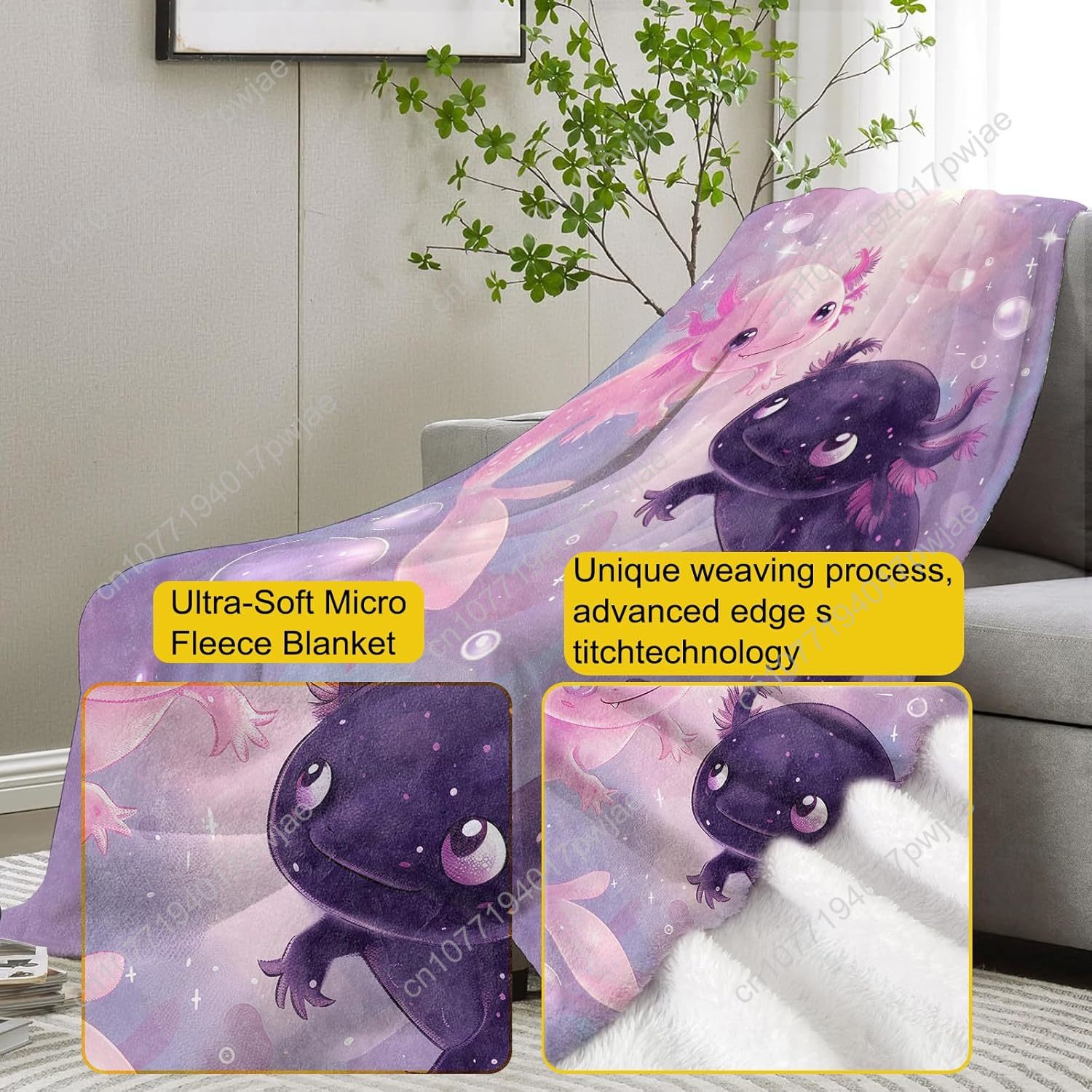 Coperta Axolotl Simpatiche cop - Home Textiles Towel recensione e prezzo