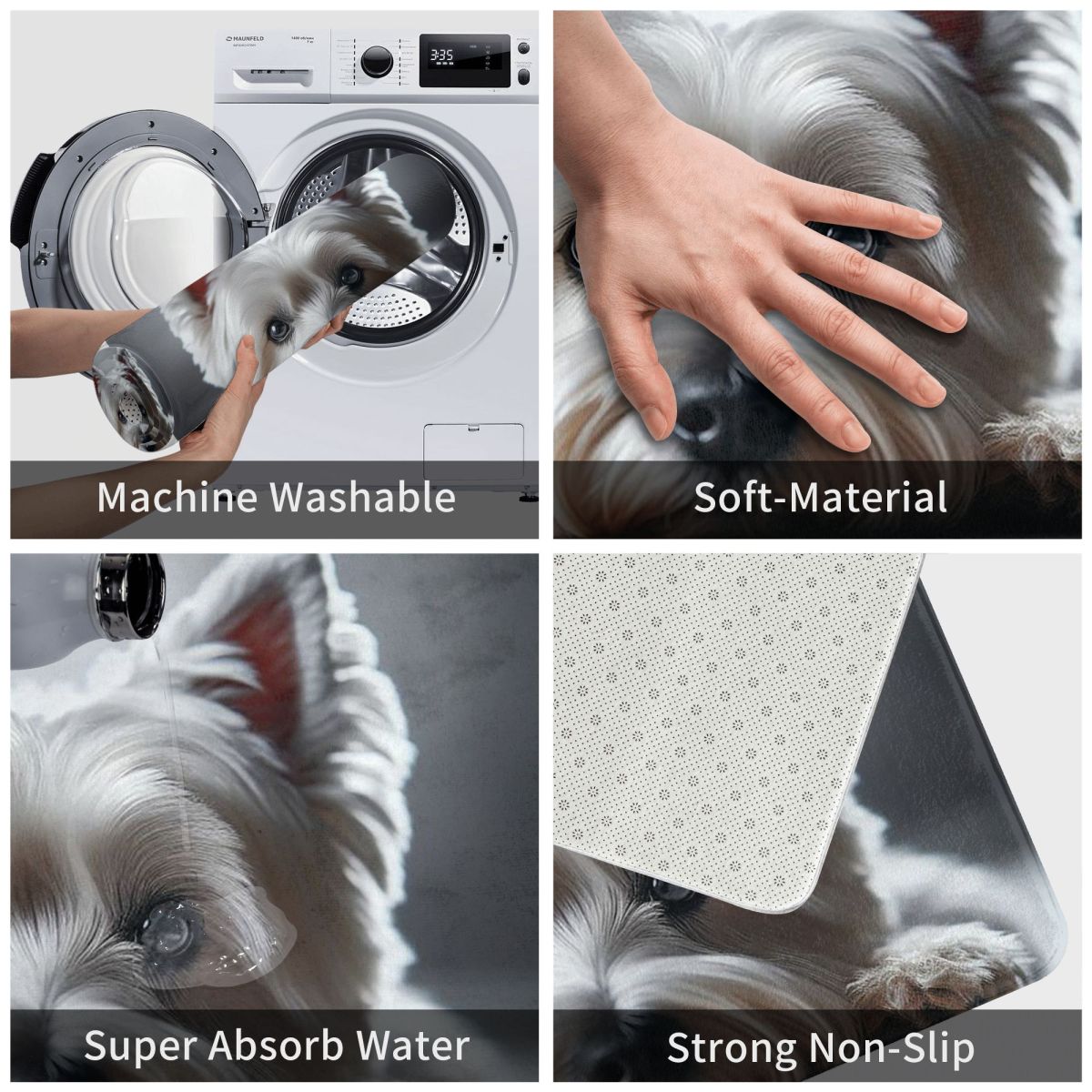 Tappeto stampato in 3D con sim - Highland Home Textiles recensione e prezzo