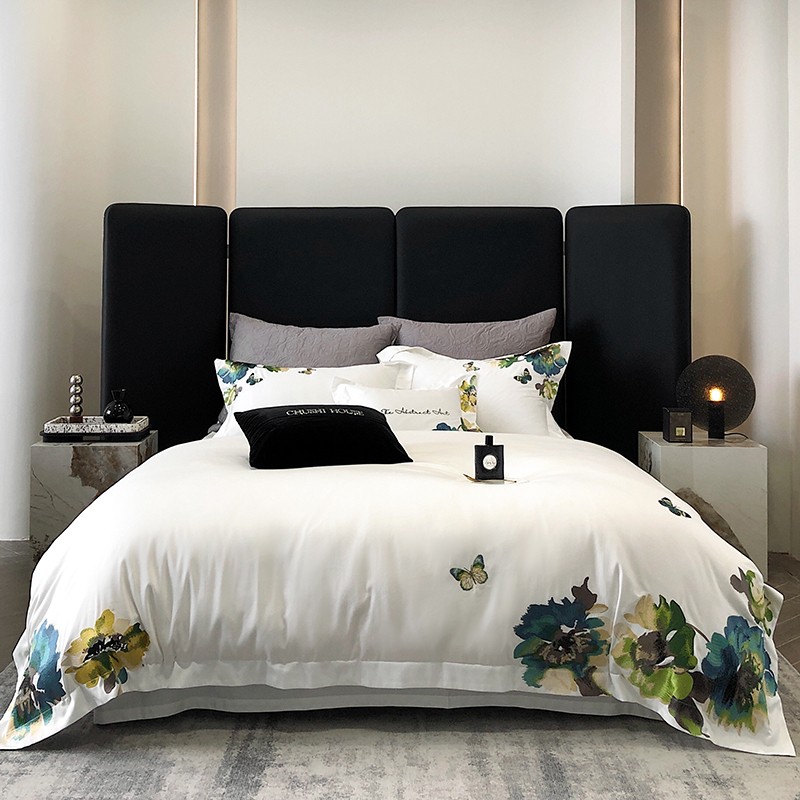 Ricamo bianco 800TC cotone egi - Home Textiles Super Soft recensione e prezzo