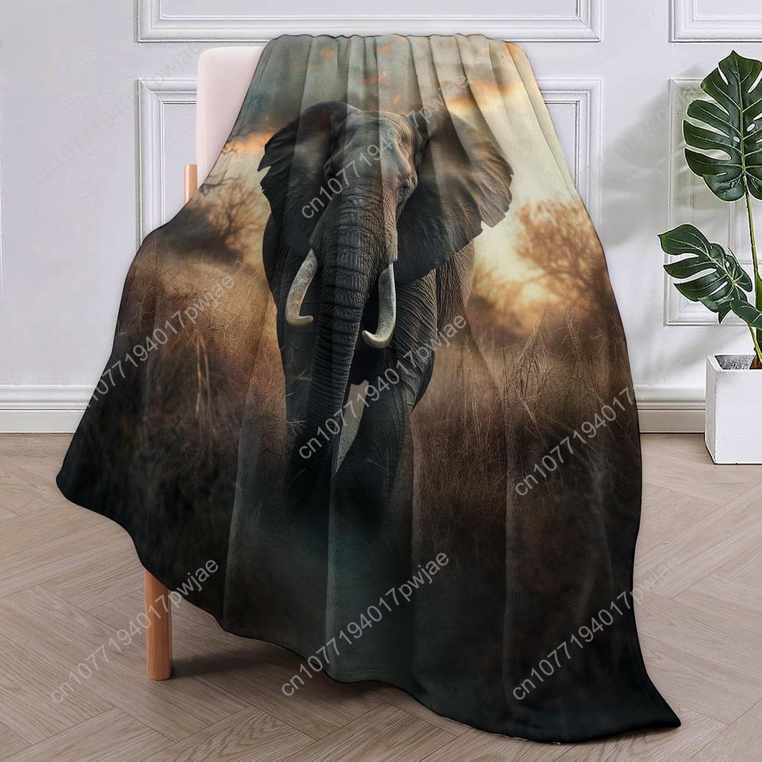 Coperta in pile con elefante,  - Home Textiles Towel recensione e prezzo