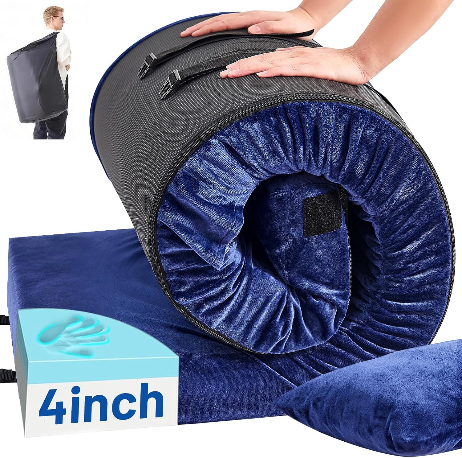 Materasso da campeggio in memo - Memory Foam Topper recensione e prezzo
