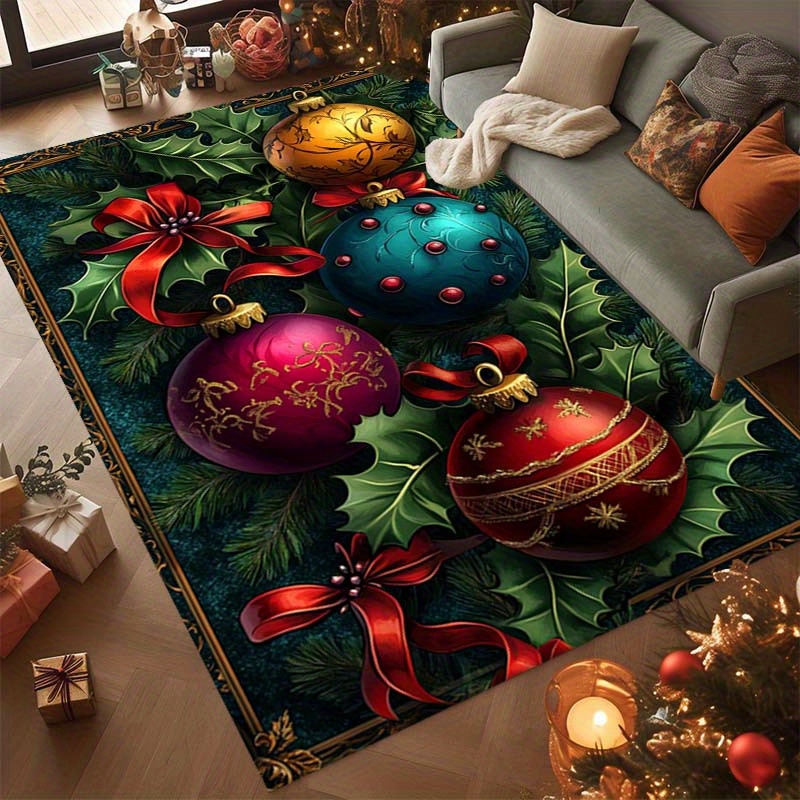Tappeto natalizio con stampa a - Home Textiles Classic Fashion recensione e prezzo