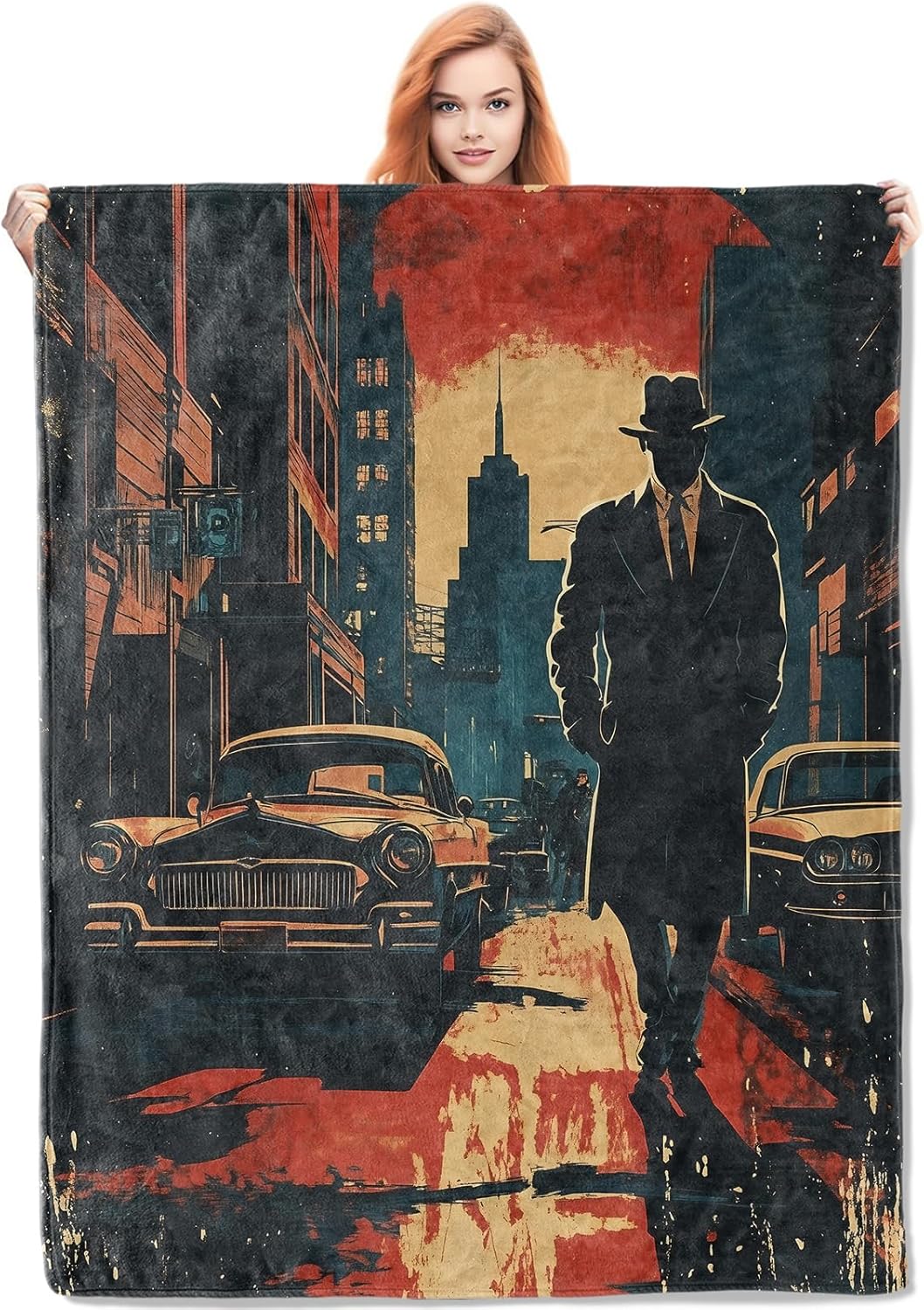 Noir Detective Coperta Regali  - Home Textiles Towel recensione e prezzo