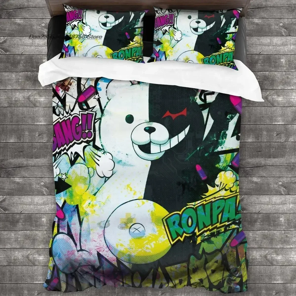 Set Letto 3D con Stampa Carton - Linen Duvet Cover recensione e prezzo