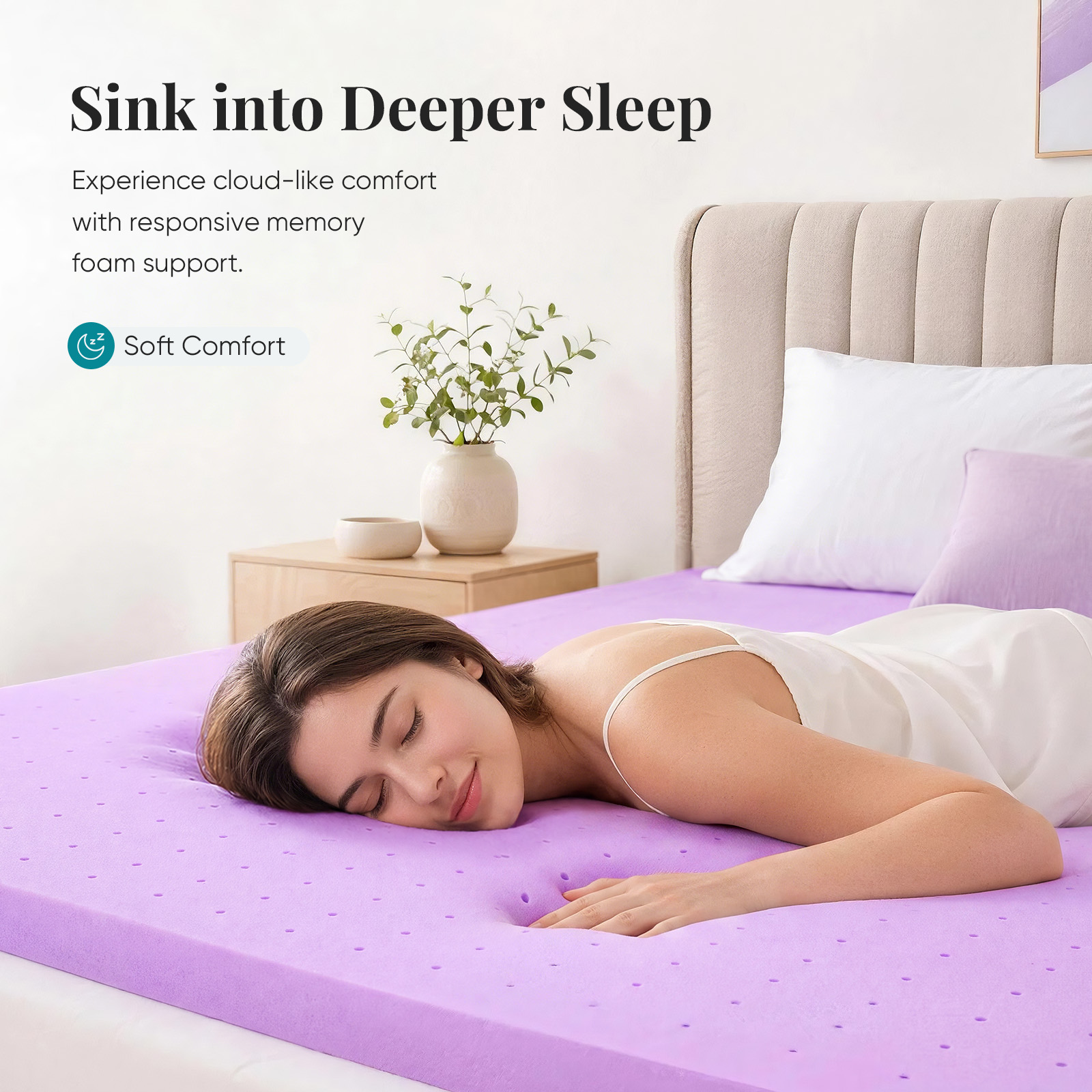 JHK Topper Materasso in Memory - Memory Foam Topper recensione e prezzo