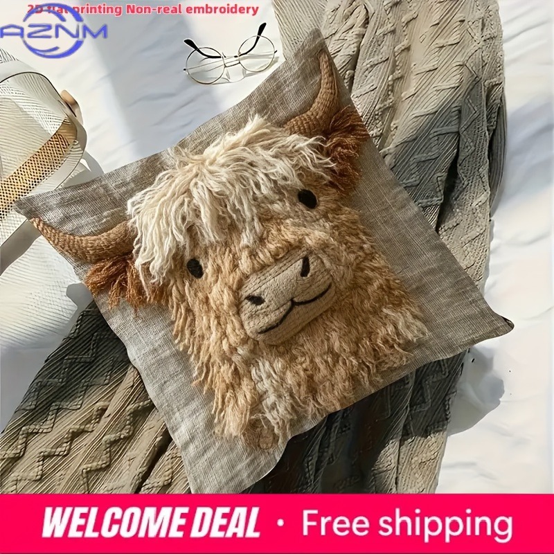 Fodera per cuscino con stampa  - Highland Home Textiles recensione e prezzo